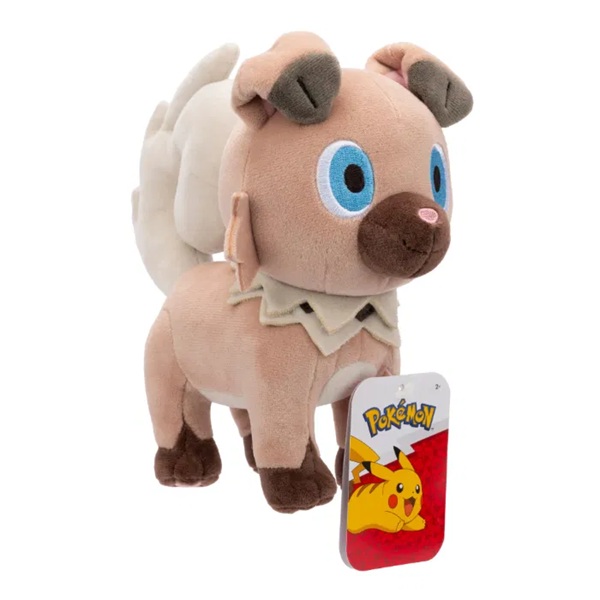 Pok 195 169 Mon: Rockruff Plush Bamse 20cm