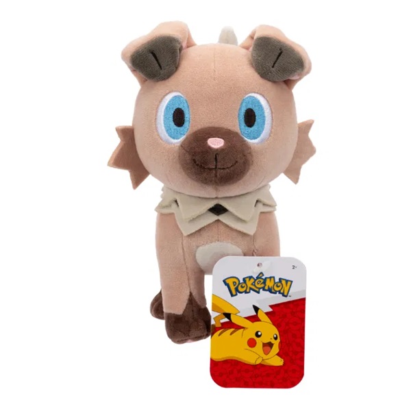 Pok 195 169 Mon Rockruff Plush Bamse 20cm