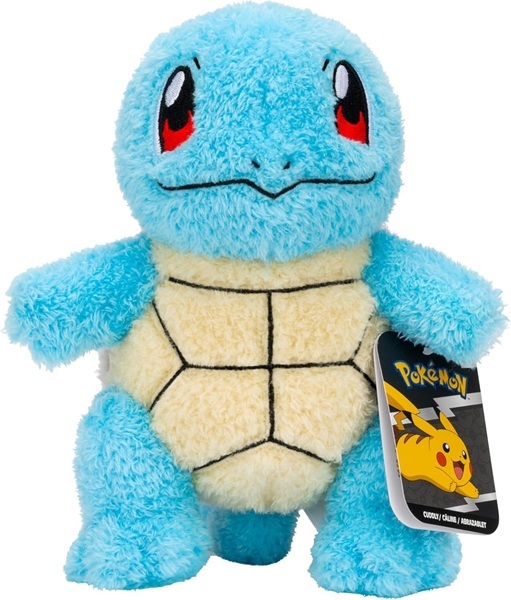 Pok 195 169 Mon: Squirtle  Select Cuddly  Plush Bamse 20cm