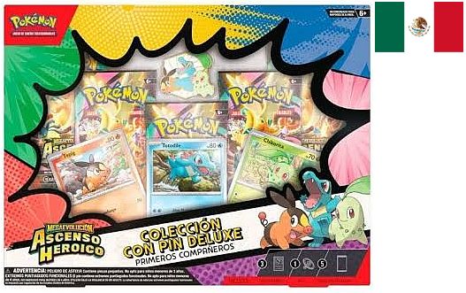 Poke Latam Spanish Ascended Heroes: Deluxe Pin Collection
