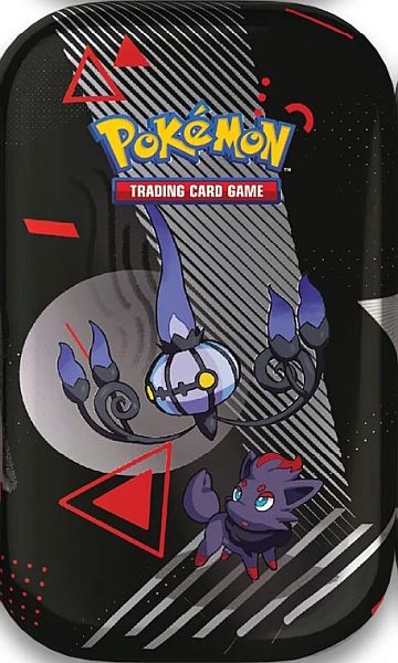 Pokemon Black Bolt   White Flare Mini Tin: Chandelure   Zorua