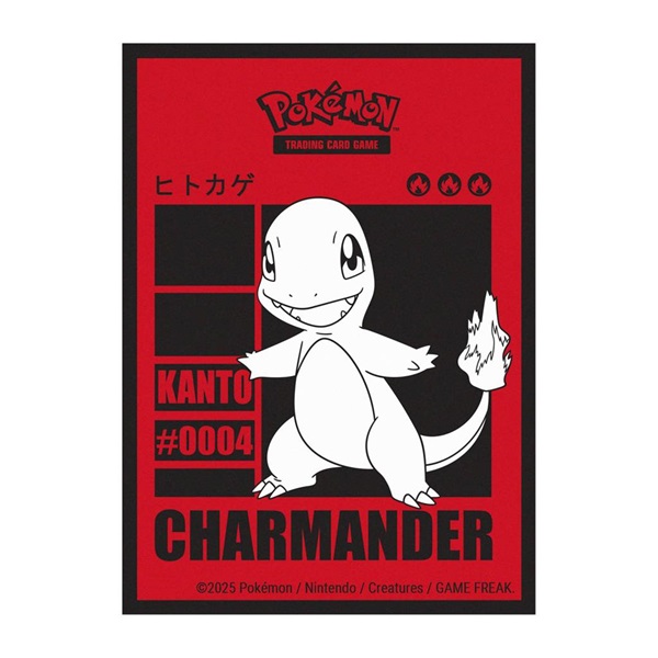 Pokemon Charmander Deck Protector 65 Lommer Ultra Pro Sleeves 16591