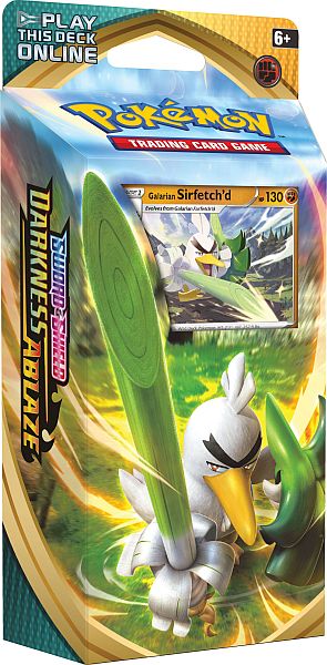 Pokémon Tema Deck: Galarian Sirfetch - Mørke Flammer