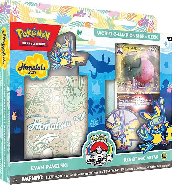Pokemon Deck 2024 World Championship Wcd Evan Pavelski: Regidrago Vstar