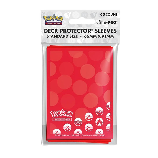 Pokemon Energy: Fire Type Deck Protector 65 Lommer Ultra Pro Sleeves 16743