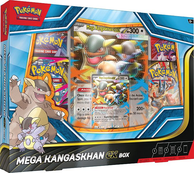 Pokemon   Box: Mega Kangaskhan    2025     Boosters