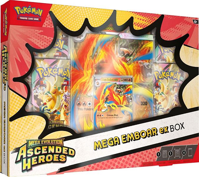 Pokemon Me02   Ascended Heroes: Mega Emboar   Box