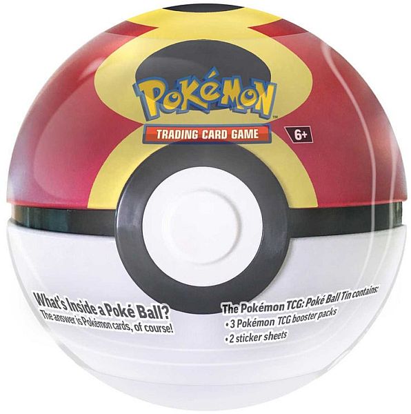 Pokemon Repeat Ball Tin 2025 Boosters Stickers