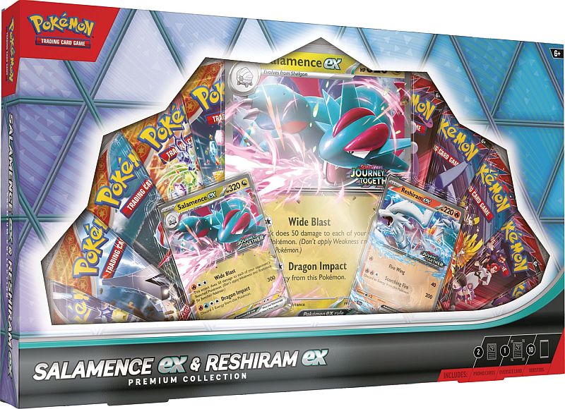 Pokemon: Salamence     Reshiram   Premium Collection