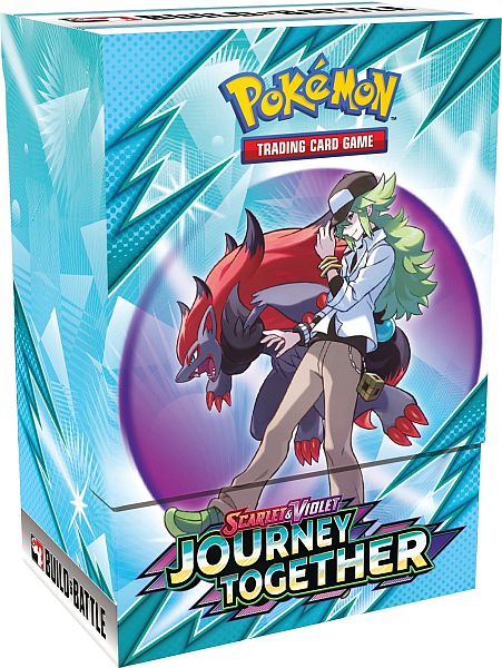 Pokemon Scarlet Violet: Journey Together Build Battle Kit Prerelease Box Promokort Boosters Mere