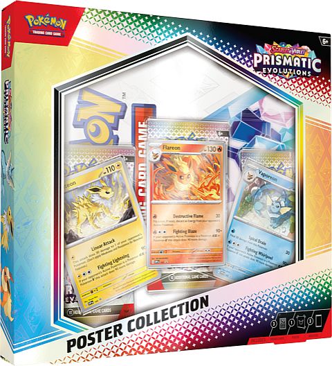 Pokémon Scarlet & Violet: Prismatic Evolutions Plakatboks