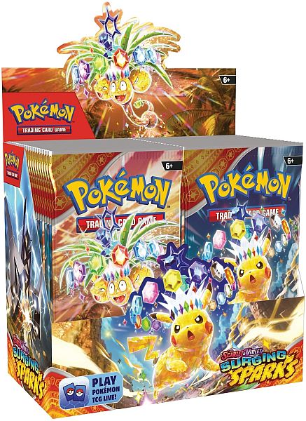 Pokémon Scarlet & Violet: Surging Sparks Booster Box
