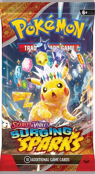 Pokémon Scarlet & Violet: Surging Sparks Booster Pakke