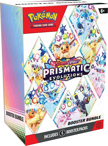 Pokemon Sv08  : Prismatic Evolutions Booster Bundle