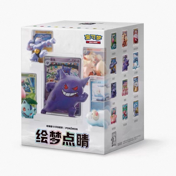 Pokemon Sword Shield 151c: Collect 151 Dream Painting Figure Set Kinesisk Chinese Blind Box