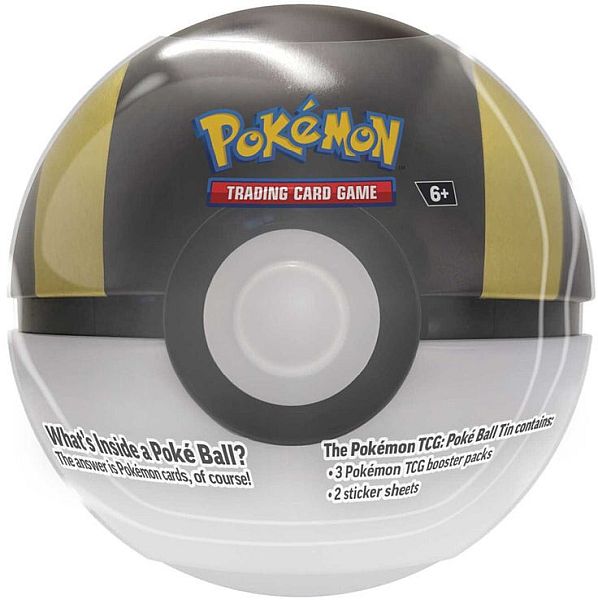 Pokemon Ultra Ball Tin 2025 Boosters Stickers
