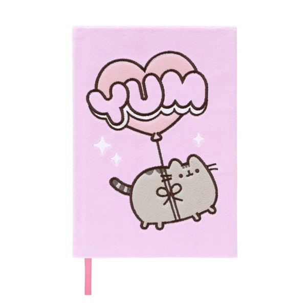 Pusheen Moments Collection Premium A5 Notebook Plush Cover