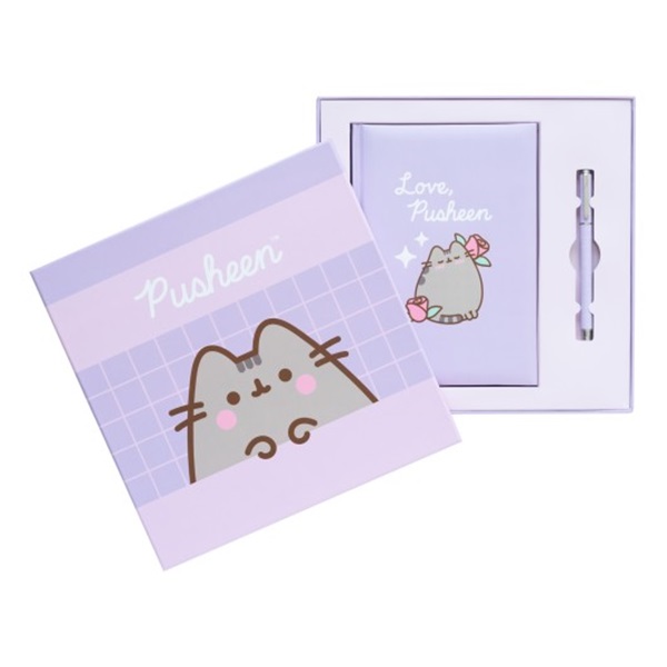 Pusheen Moments Collection Premium A5 Notebook Set With Pen