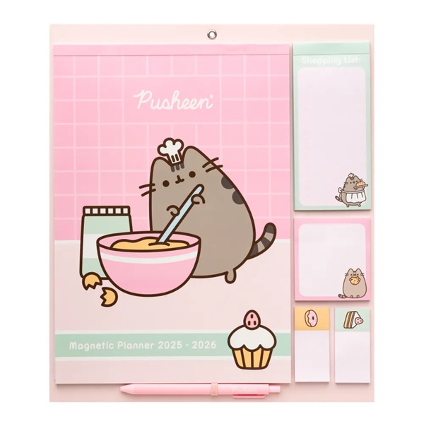 Pusheen Planner With Magnet 2025 2026