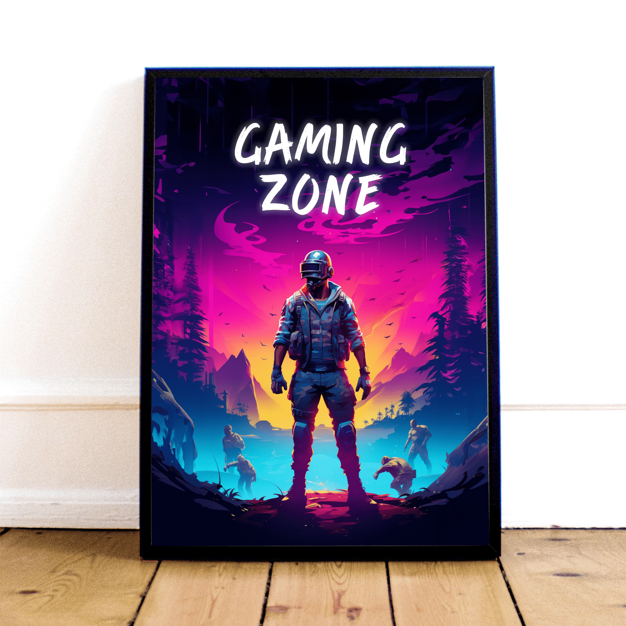 Gaming Zone Plakat – Uundgåelig Kunst til Gamere