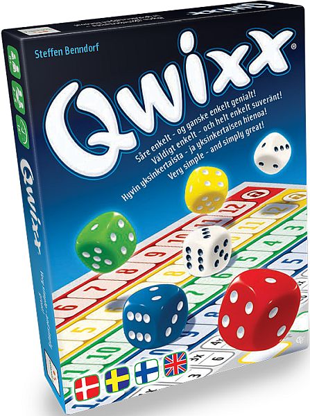 Qwixx  Dansk  Board Game