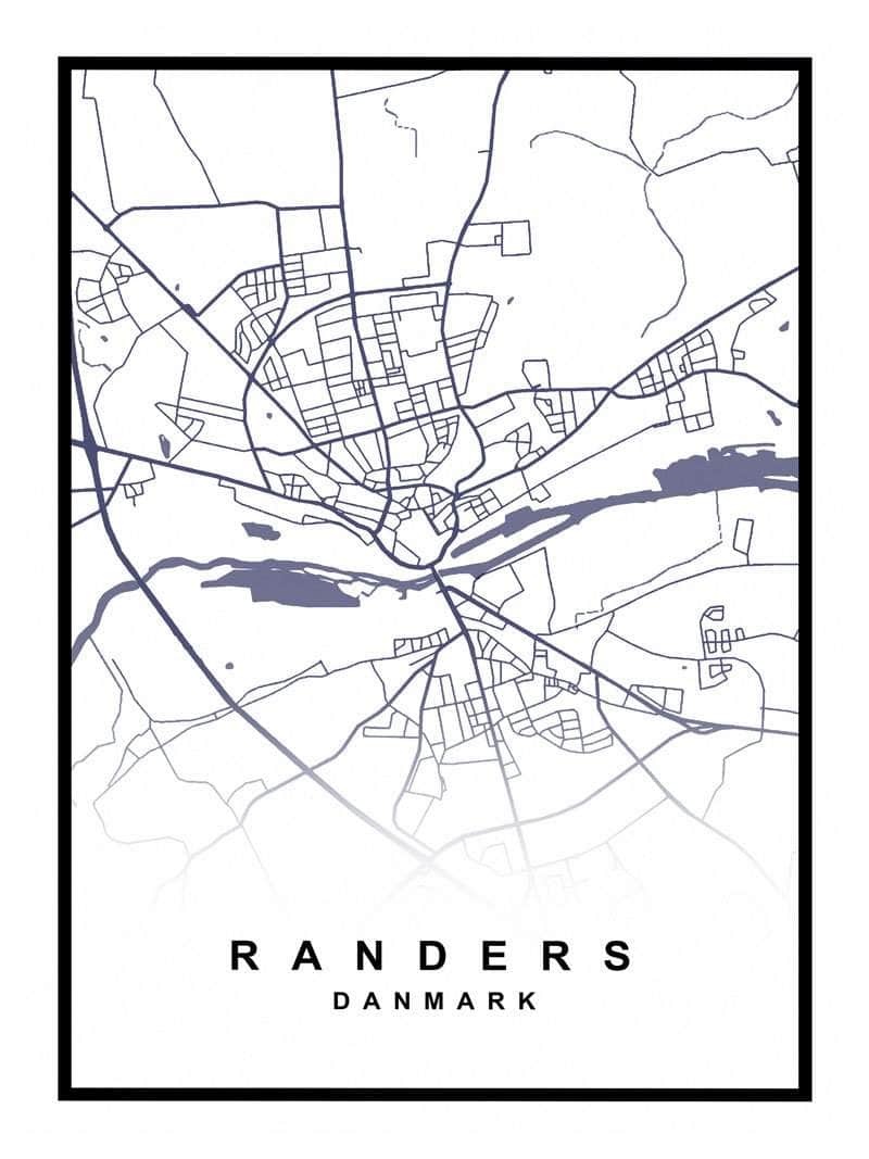 Randers Kortplakat – Udforsk Byens Skønhed!