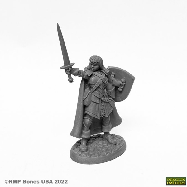 Reaper Bones Usa Dungeon Dwellers: Caerindra Thistlemoor Plastic Miniature