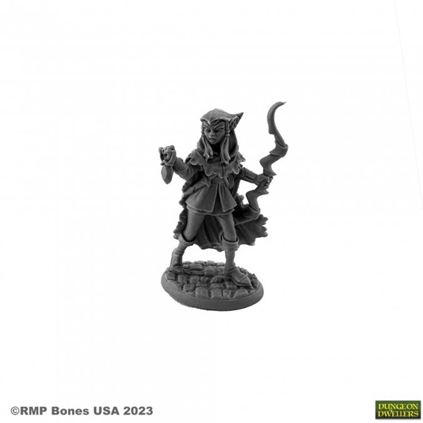 Reaper Bones Usa Dungeon Dwellers: Liara Elven Scout Plastic Miniature