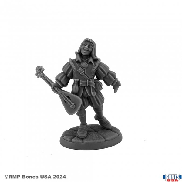 Reaper Bones Usa Reaper Legends: Desmond Idlewild Male Bard Plastic Miniature