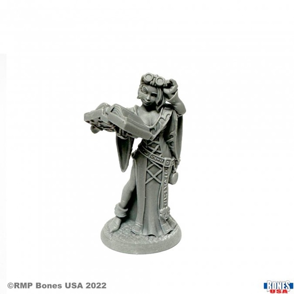 Reaper Bones Usa Reaper Legends: Jolie  Adventuring Scribe Plastic Miniature