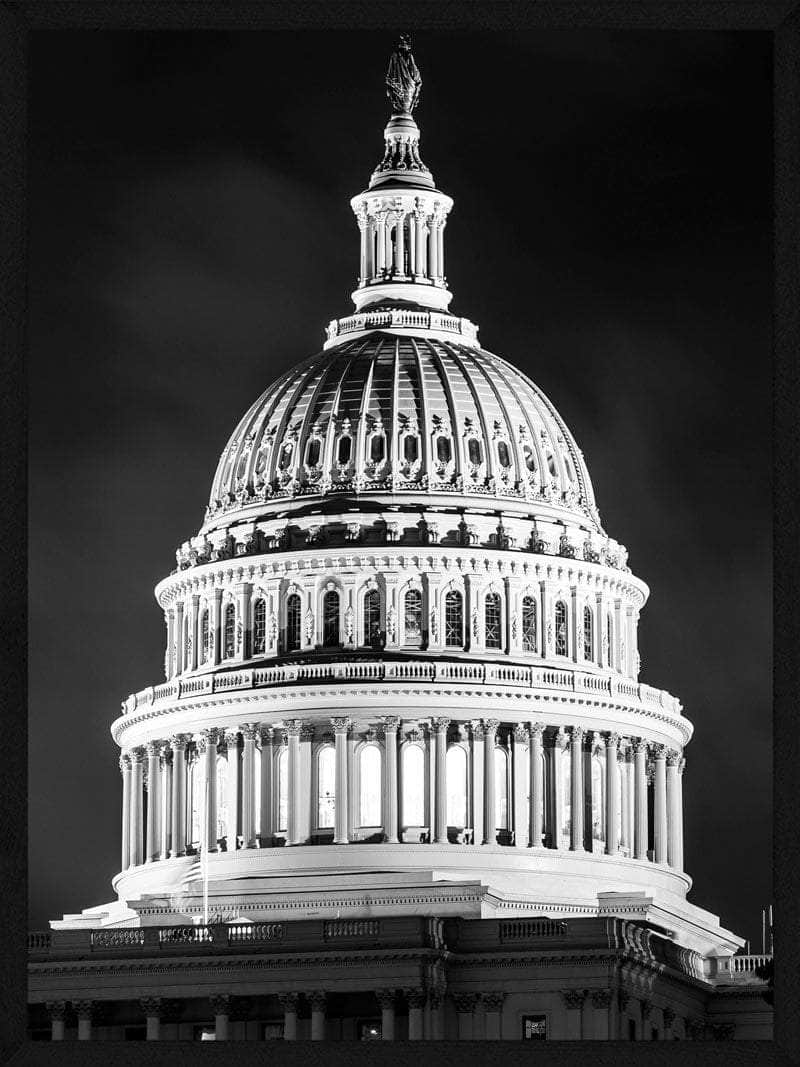 Repræsentanternes Hus Plakat - Smuk Arkitektur fra USA