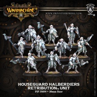 Retribution   Scyrah: Houseguard Halberdiers Unit    Leader     Grunts  Pip-35059