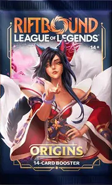 Riftbound: League   Legends Tcg: Set 01: Origins Booster Pack