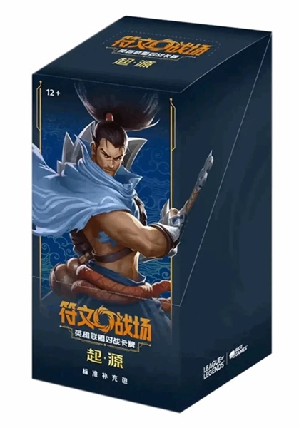 Riftbound: League   Legends Tcg: Set 01: Origins Slim  Kinesisk Chinese  Booster Box  Display  24 Packs