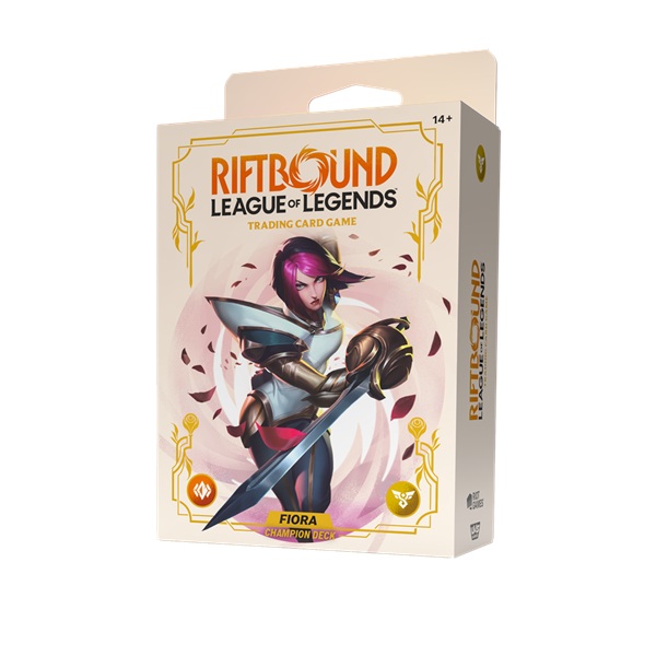 Riftbound: League   Legends Tcg: Set 02: Spiritforged Champion Deck: Fiora
