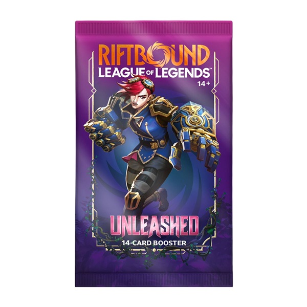 Riftbound: League   Legends Tcg: Set 03: Unleashed Booster Pack