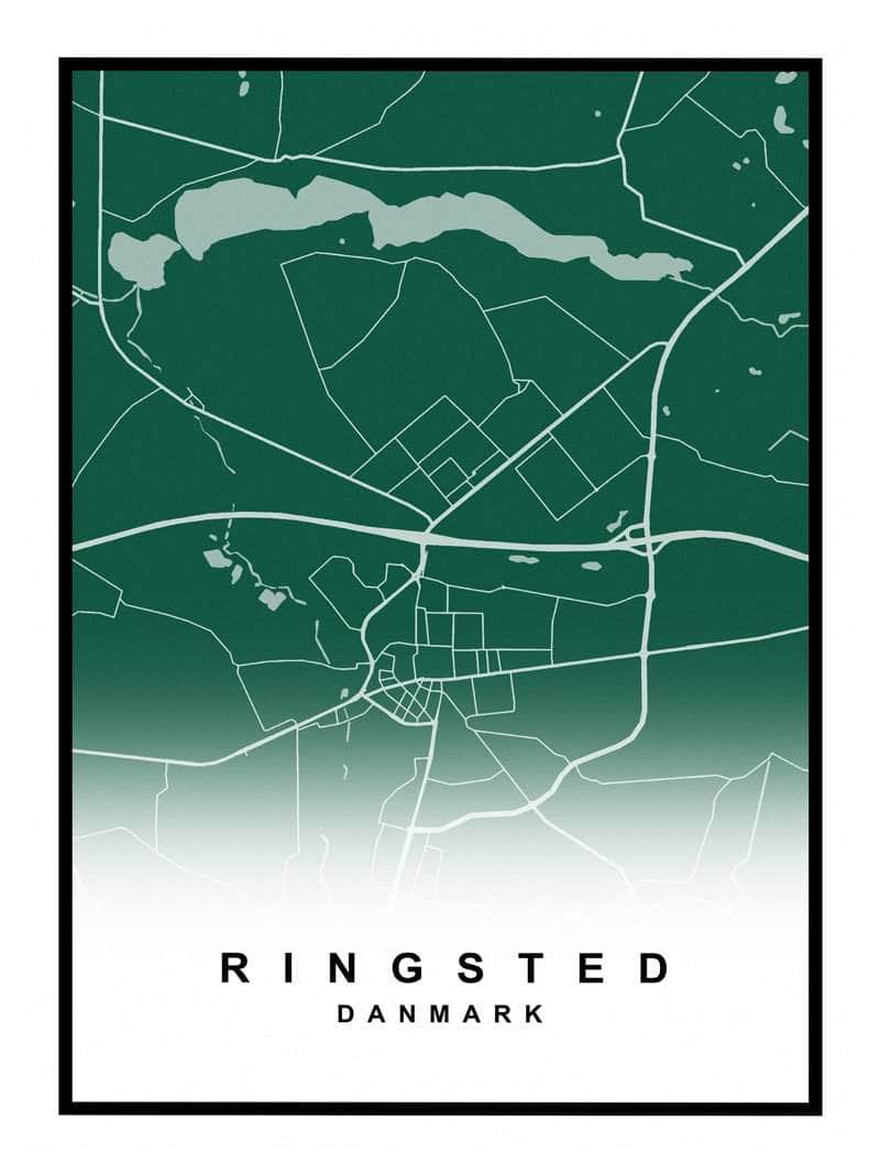 Ringsted Kortplakat – Oplev Skønheden i Din By!
