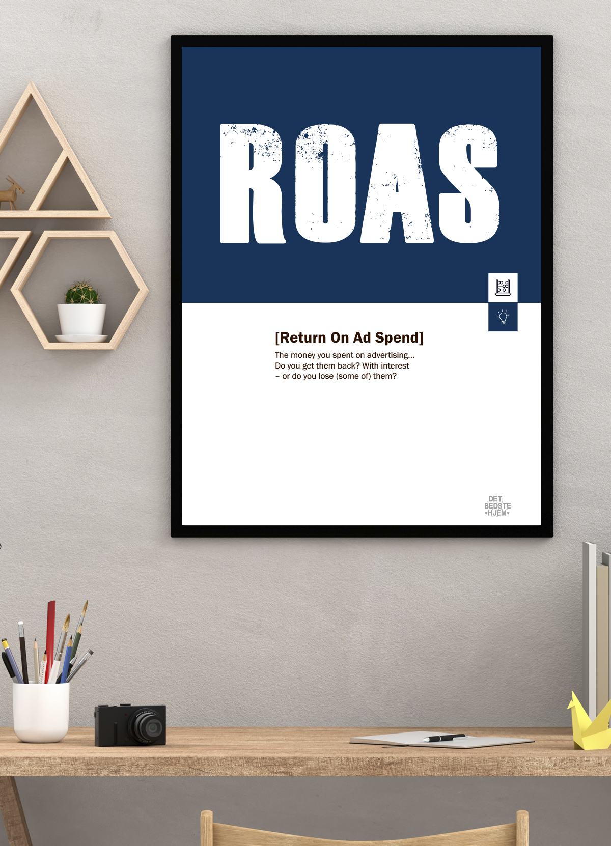 ROAS Marketing Plakat - Forstå Annonceafkastet