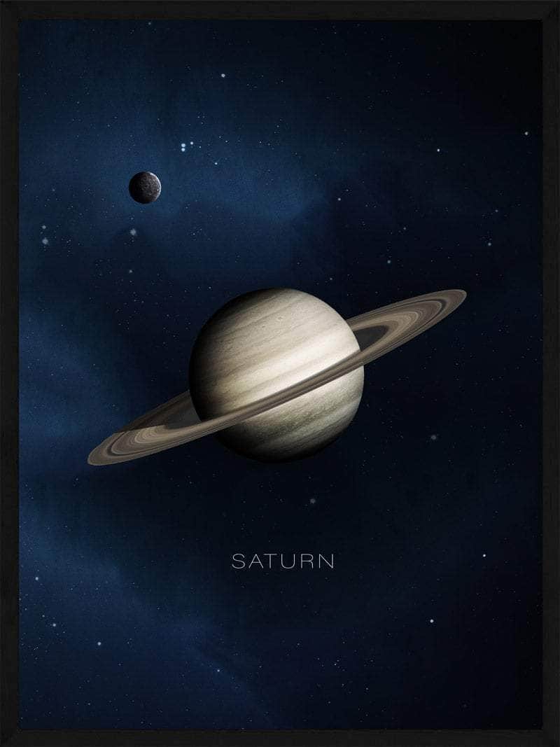 Saturn Plakat – Bring Universet Ind I Dit Hjem