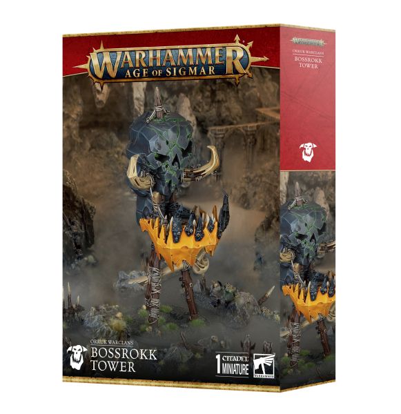 Scenery Warhammer: Age Sigmar Orruk Warclans: Bossrokk Tower Skaregob Totem 99120299114