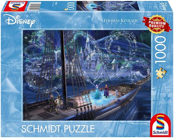 Schmidt Spiele: Disney Frozen  Love And Magic Puzzle  1000 Pieces