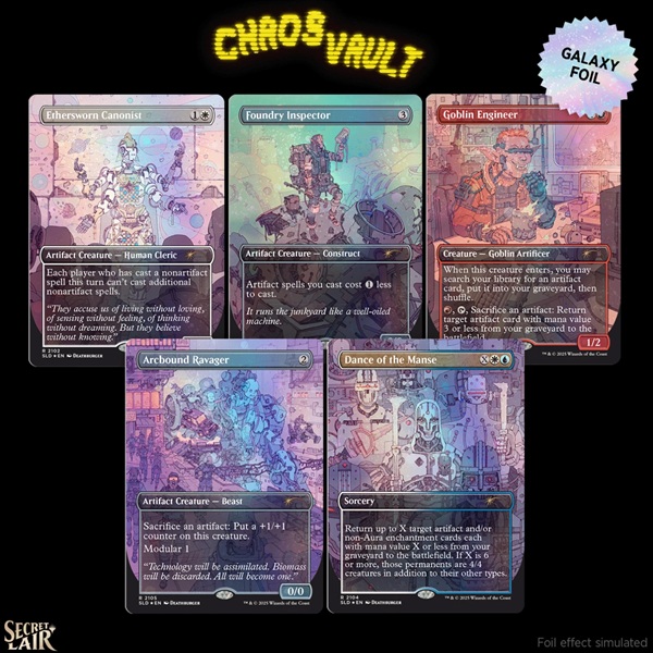 Secret Lair Drop Series 2025 : Chaos Vault: Featuring: Deathburger Galaxy Foil