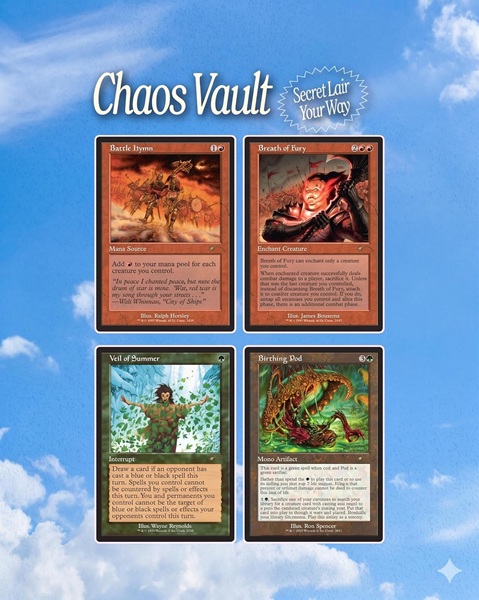 Secret Lair Drop Series 2026 : Chaos Vault Superdrop: Back Day Regular