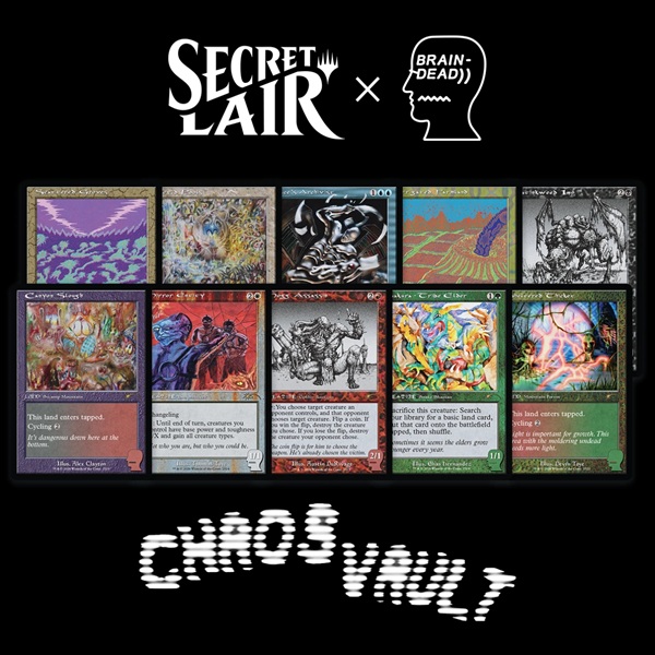 Secret Lair Drop Series 2024 : Chaos Vault Superdrop: Secret Lair Brain Dead: New Earth Mentality Regular