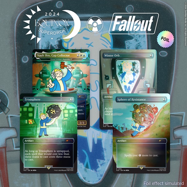 Secret Lair Drop Series 2024 : Equinox Superdrop: Secret Lair Fallout: Vault Boy Foil