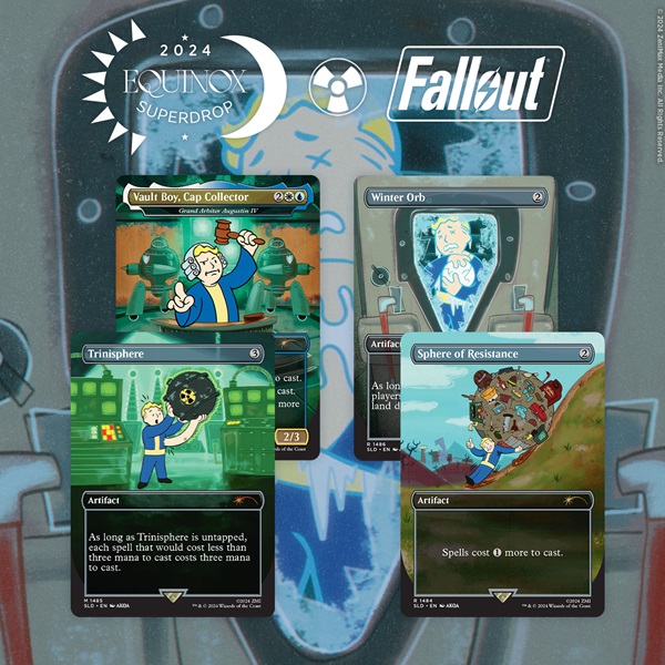 Secret Lair Drop Series 2024 : Equinox Superdrop: Secret Lair Fallout: Vault Boy Regular