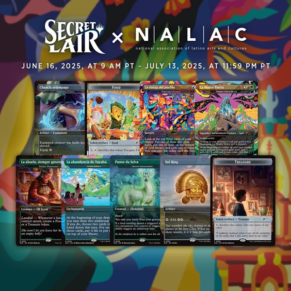 Secret Lair Drop Series 2025 : Secret Lair National Association Latino Arts And Cultures Nalac : Nuestra Magia Regular