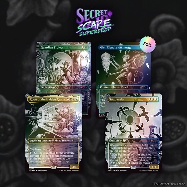 Secret Lair Drop Series 2025 : Secret Scare Superdrop: Dreaming Darkly 226 128 139 Foil