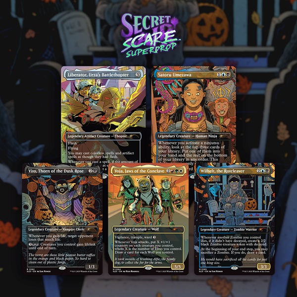 Secret Lair Drop Series 2025 : Secret Scare Superdrop: Trick Treat Regular