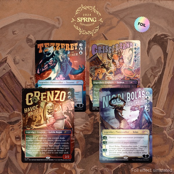Secret Lair: Forår Superdrop - Outlaw Anthology Foil